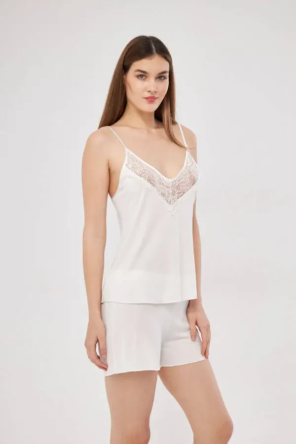 6-Piece Cotton Nightgown Dressing Gown Pajama Set Shorts Set Bride's Dowry Set - 8