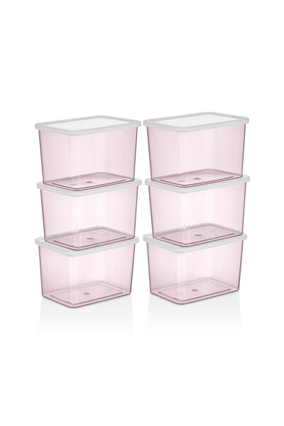 6-Piece Lidded Refrigerator & Cabinet Organizer - 2