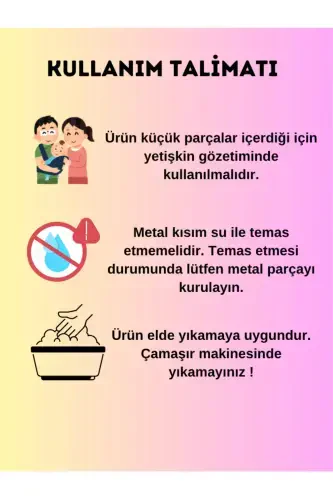 6-Piece Pacifier Clip Set - Pacifier Holder - Pacifier Chain (Boy) - 5