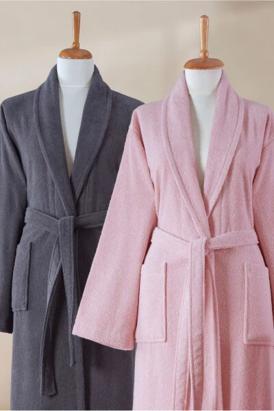 6-Piece Terry Bathrobe Set 100% Certified Cotton - 5