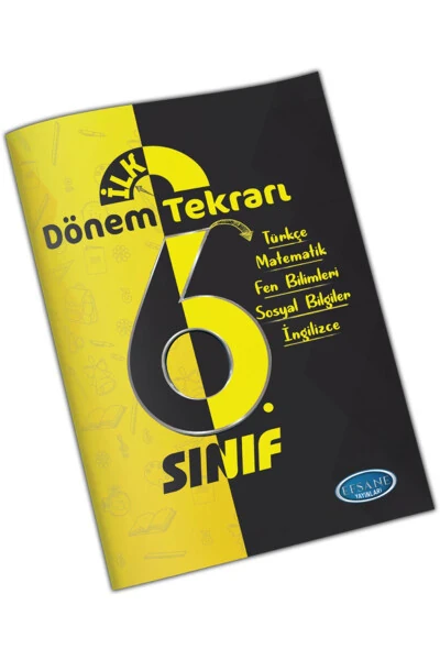 6-sinf Barcha Fanlar Birinchi Semestr Takrorlash - EFSANE YAYINLARI