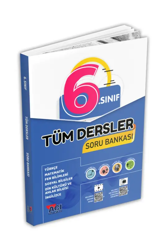 6.Sınıf Tüm Dersler Soru Bankası - AÇI YAYINLARI