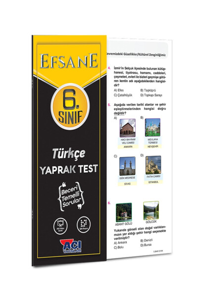 6. Sınıf Tüm Dersler Yaprak Test Seti - 15