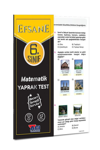 6. Sınıf Tüm Dersler Yaprak Test Seti - 16