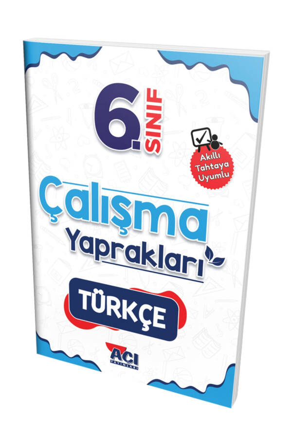 6. Sınıf Tüm Dersler Yaprak Test Seti - 2