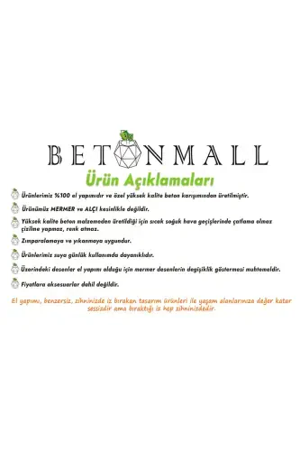 6 штук Мраморный Узор Декоративный Бетонный Набор для Ванной Комнаты - Простой Белый - 5