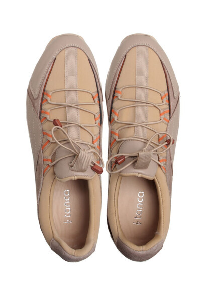 60 25393 ERKAK SPOR OYOQ KIYIM & SNEAKER-BEJ - 4