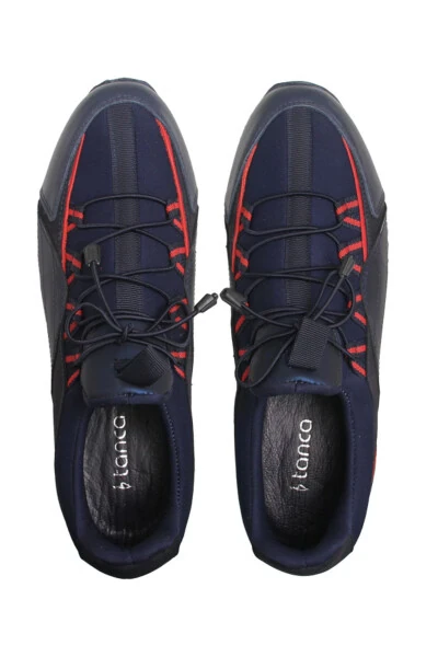 60 25393 MEN'S SPORTS SHOE & SNEAKER-NAVY BLUE - 4