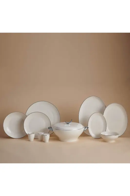 60 Piece Dinner Set - KORKMAZ