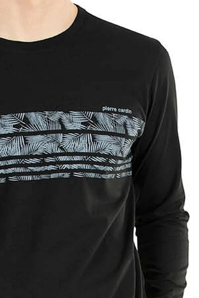 6034 Erkek Siyah Uzun Kollu Pijama Takımı-Siyah - 3