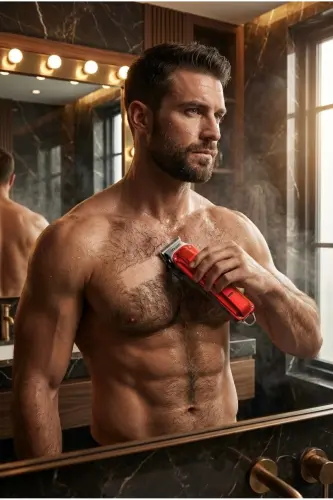 607 Soqish Mashinasi Soqol Bo'yin Lazer Epilyatsiyasi Tanadagi Tuklarni Olib Tashlash Erkaklar Soqish - 6