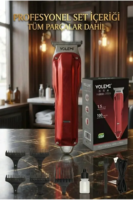 085 Lazer Epilasyon Öncesi Tıraş Makinesi Sakal Ense Tüy Alma Tıraş - 3