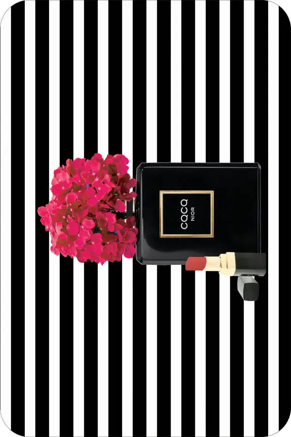 60x60 cm and 60x90 cm Non-Slip Digital Print Coco Bath Mat Toilet Set - 2