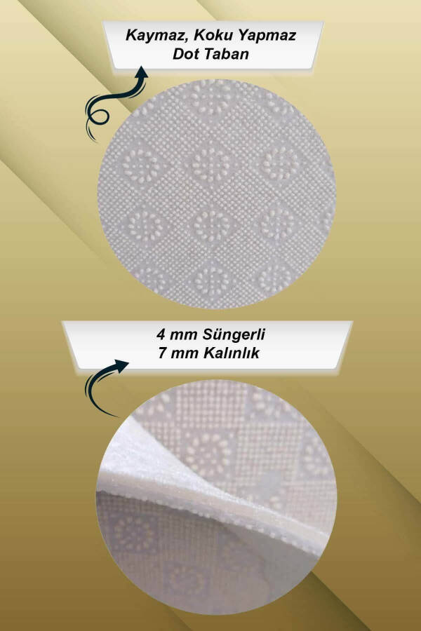 60x60 см. ва 60x90 см. Сийдирмайдиган таглик билан рақамли босма Coco ҳаммом пасти ва унитаз тўплами - 4