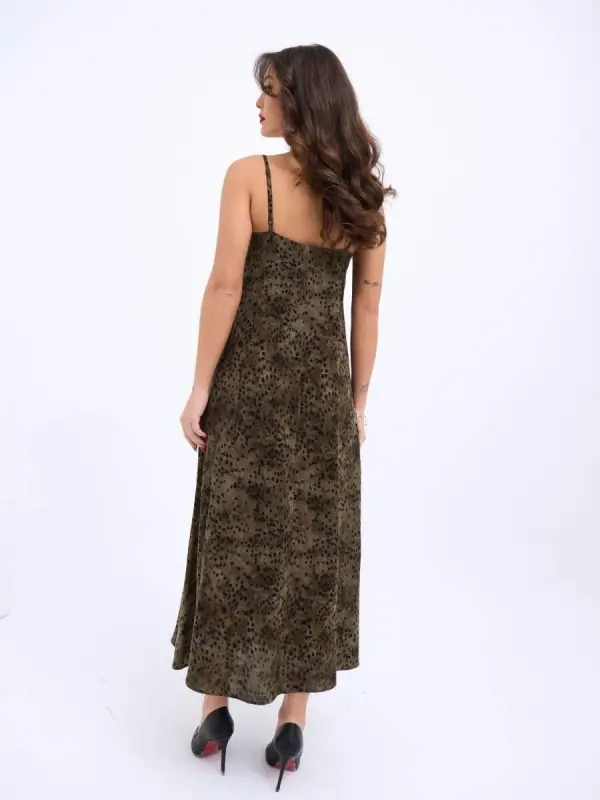 6250 DRESS-BLACK KHAKI - 4