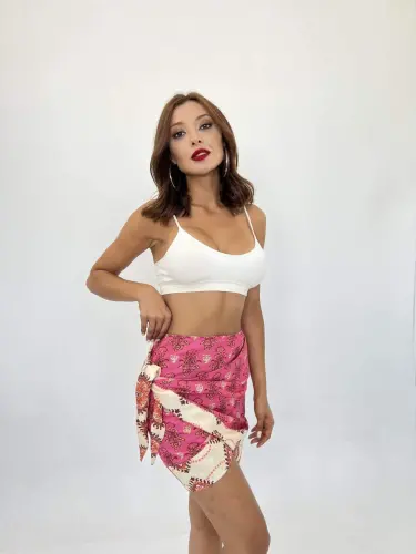 6262 SKIRT-FUCHSIA - 5