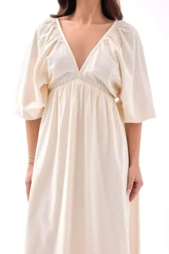 6276 DRESS-BEIGE - 3