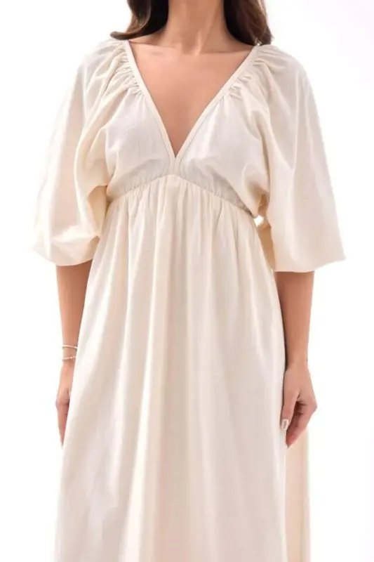 6276 DRESS-BEIGE - 3