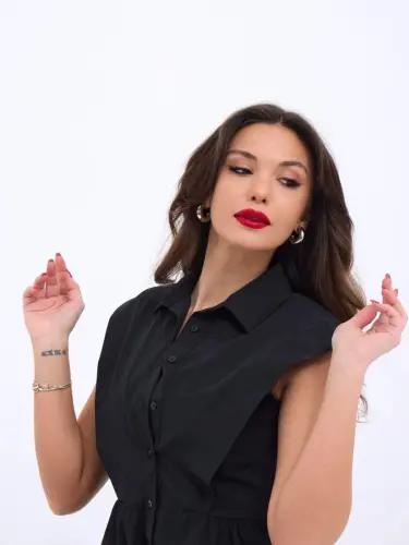 6338 DRESS-BLACK - 5