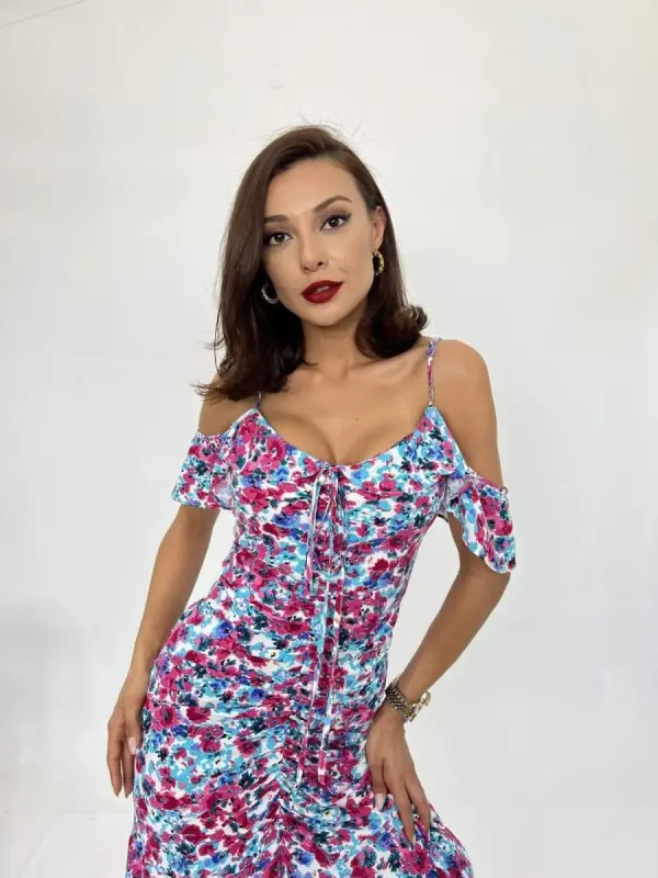 6410 ПЛАТЬЕ-РОЗОВЫЙ - 2