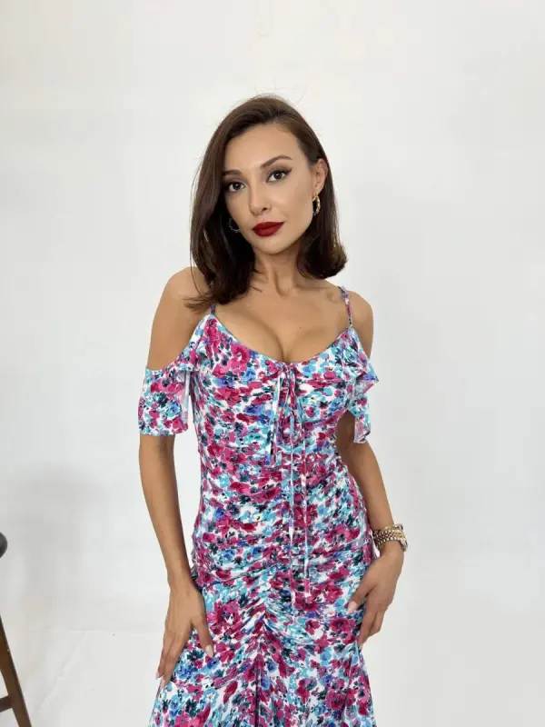 6410 ПЛАТЬЕ-РОЗОВЫЙ - 5