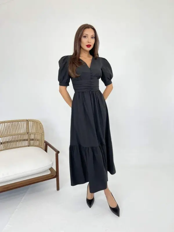 6411 DRESS-BLACK - 2