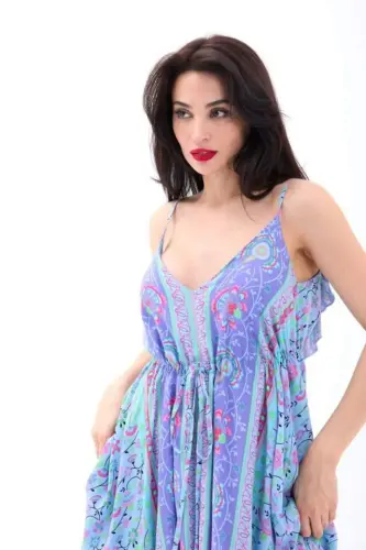 6467 DRESS-LILAC - 5