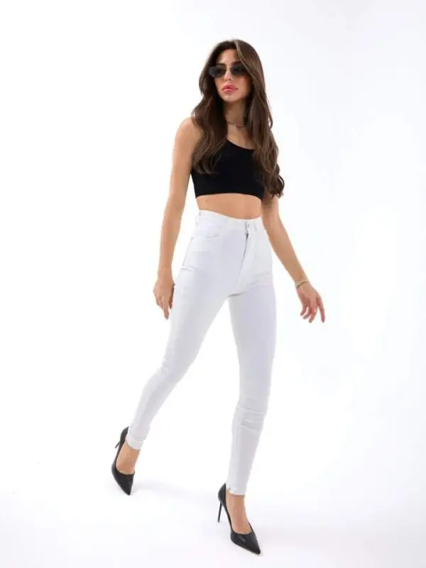 6489 PANTS-WHITE - 2