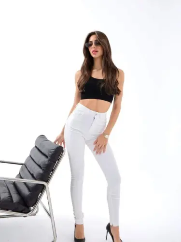 6489 PANTS-WHITE - 3
