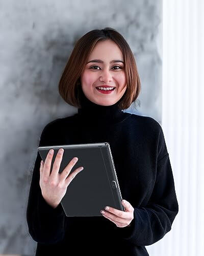 Tablet 64GB 10 Inch Tablet, Android Tablets, 6000mAh Battery Quad Core HD Touch Screen Tableta Computer, with WiFi BT Google Play Android Tabletas. Black. - 4