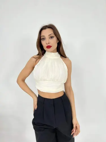 6561 BLUZ-EKRU - BÜYÜKBEDENIZ (1)