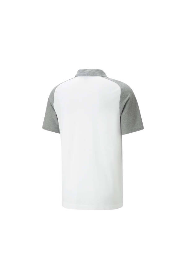 657991 Teamcup Casuals Polo Collar T-shirt Dry-cell Men's T-shirt White - 2