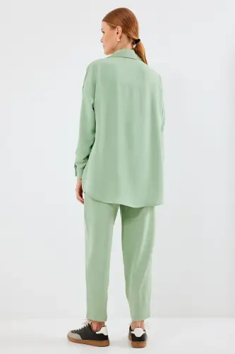 6593 Oversize İkili Takım - Mint - MİNT - BIGDART (1)