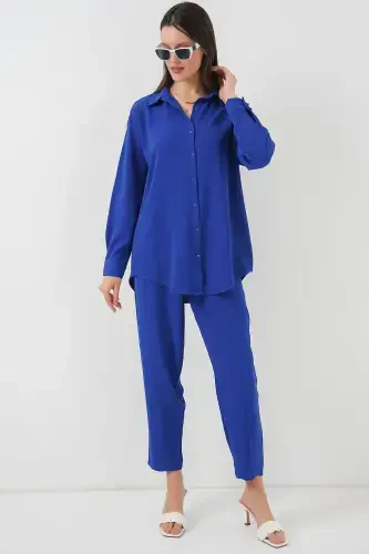 6593 Oversize Ikki Bølak Takim - Saks-SAKS - 1