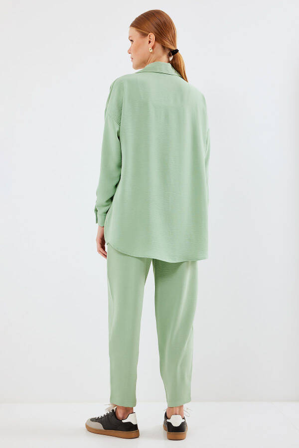 6593 Oversize Two-Piece Suit - Mint - 6