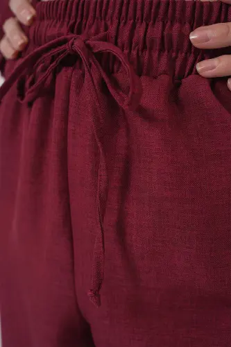 6622 Keten İkili Takım - Bordo - BORDO - BIGDART (1)