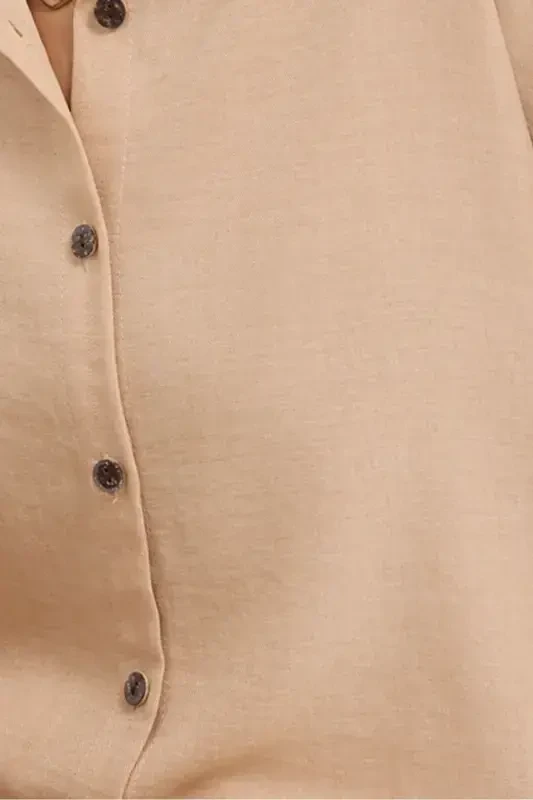 6622 Linen Two Piece Set - Biscuit-Biscuit - 5