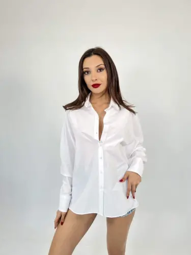 6744 GÖMLEK-BEYAZ - 4