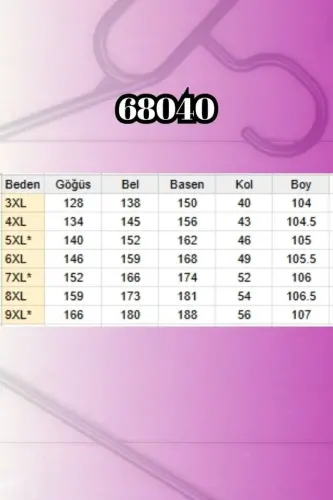 68040 Büyük Beden Eteği Fırfırlı Mango Tunik - Yaprak Desenli Siyah - BÜYÜKBEDENIZ (1)