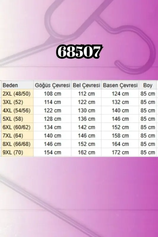 68507 Büyük Beden Uzun İnce Modal Tişört - Haki - 2