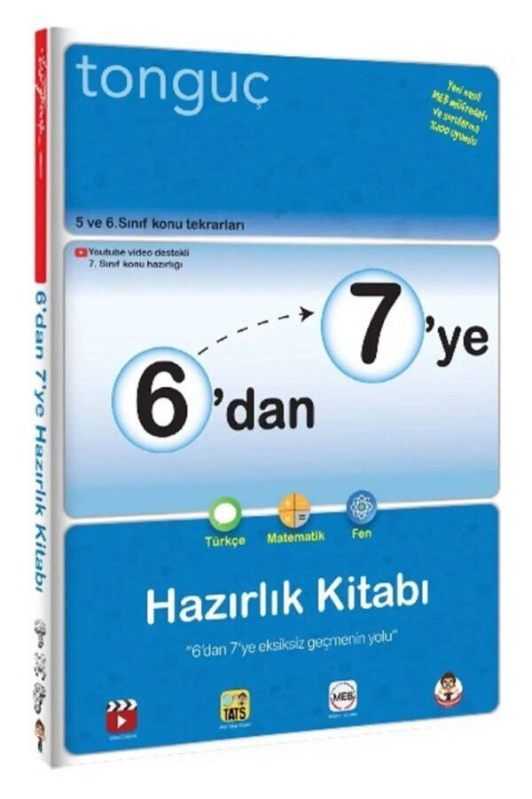 6'DAN 7'YE HAZIRLIK SETİ (6 dan 7 ye Kitabı + 0’dan 7’ye Sayısal Sözel Konu Anlatımlı Soru Bankası) - 10