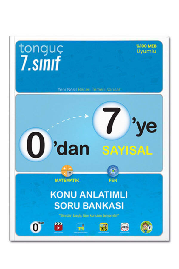 6'DAN 7'YE HAZIRLIK SETİ (6 dan 7 ye Kitabı + 0’dan 7’ye Sayısal Sözel Konu Anlatımlı Soru Bankası) - 12