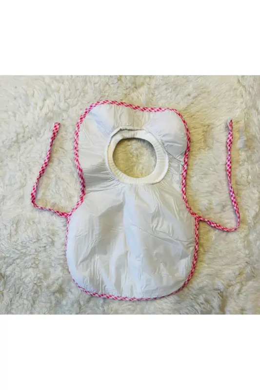 6’lı Ayıcıklı Sıvı Geçirmez Boyundan Geçmeli Kız Erkek Bebek Çocuk Büyük Önlük - 3