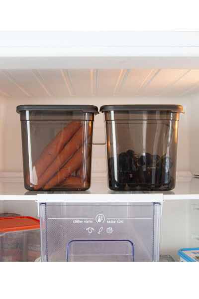 6'lı Decobella Saklama Kabı Seti-1.85 Litre - 8