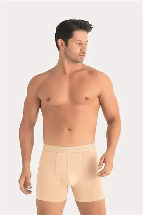 6'lı Paket Erkek Pamuklu Likralı Esnek Kumaş Renkli Boxer - 4