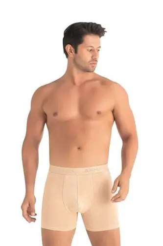 6'lı Paket Erkek Pamuklu Likralı Esnek Kumaş Renkli Boxer - BÜYÜKBEDENIZ (1)
