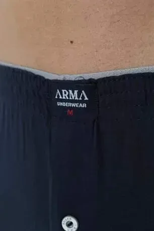 6'lı Paket Lacivert Erkek Penye Havlu Bel Boxer %100 Pamuk - 3