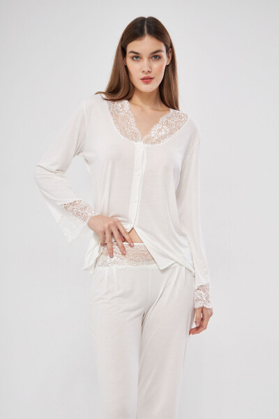 6'lı Penye Gecelik Sabahlık Pijama Takım Şort Takım Gelin Çeyiz Seti - LORIAN'S