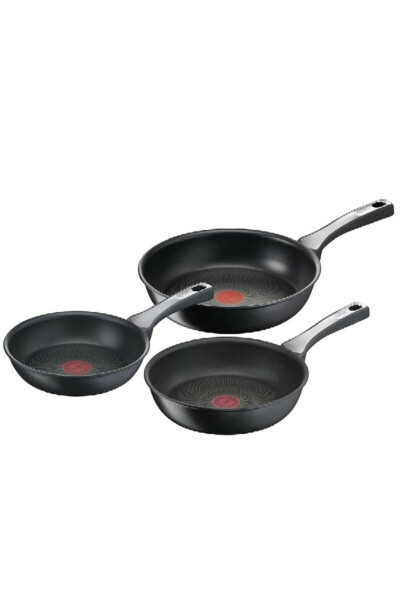 6x Unlimitedone Indüksiyon Tabanlı 3'lü Tava Seti Tefal 20 24 28cm - 1