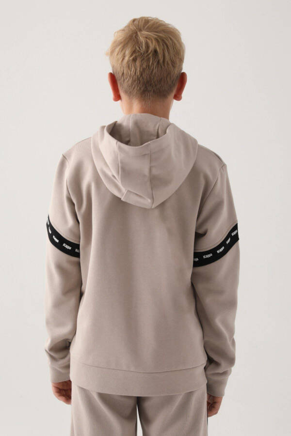 7-16 Years Old KAPPA Boys' Hoodie - Beige - 3